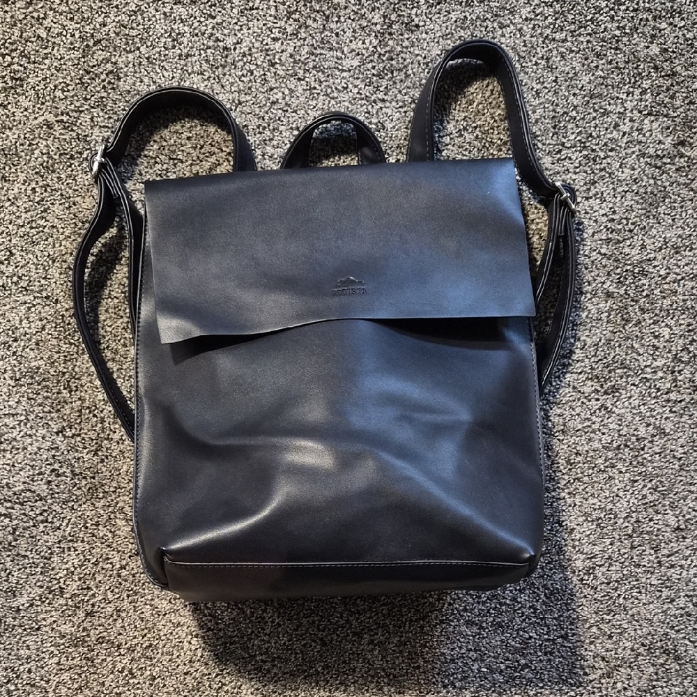Roots Vegan Leather Backpack